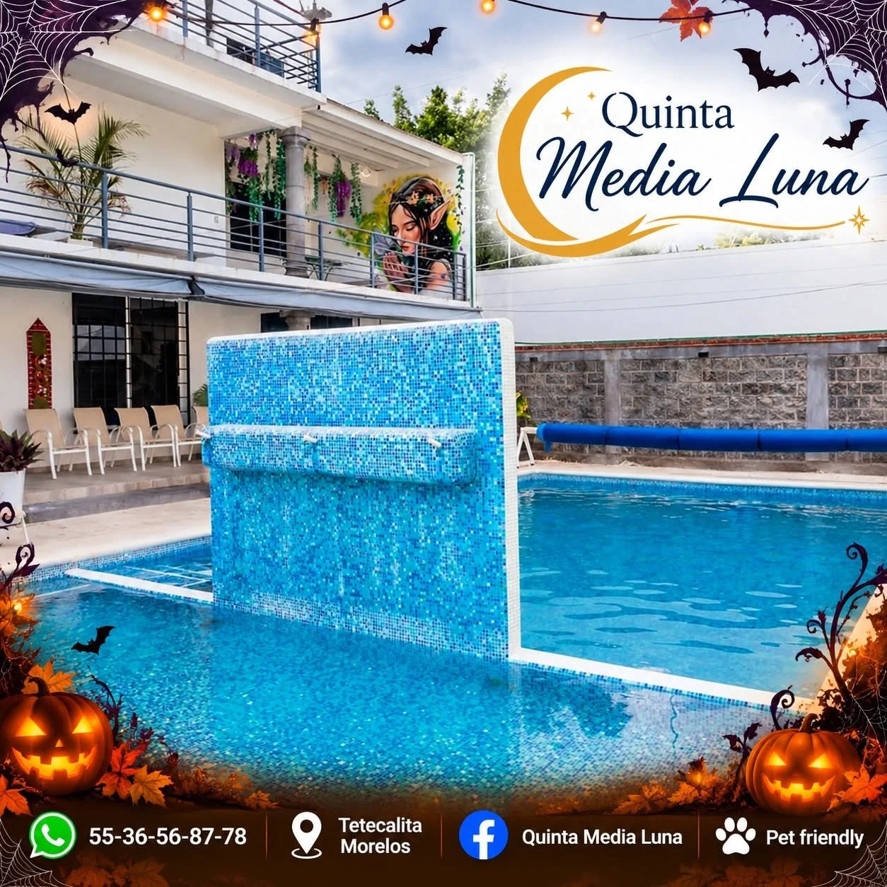 Quinta Media Luna, Alberca / Pool